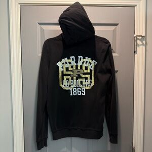 Victoria's Secret Black and Gold Purdue Hoodie